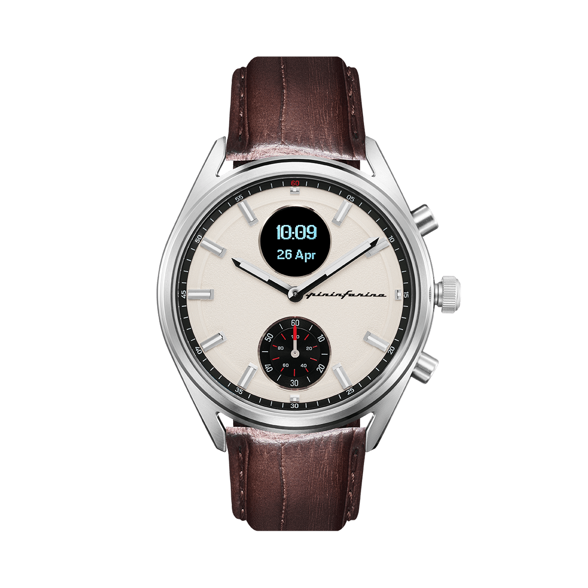 SD - Genuine Italian Leather 22mm Dress Watch Strap – Dark Brown