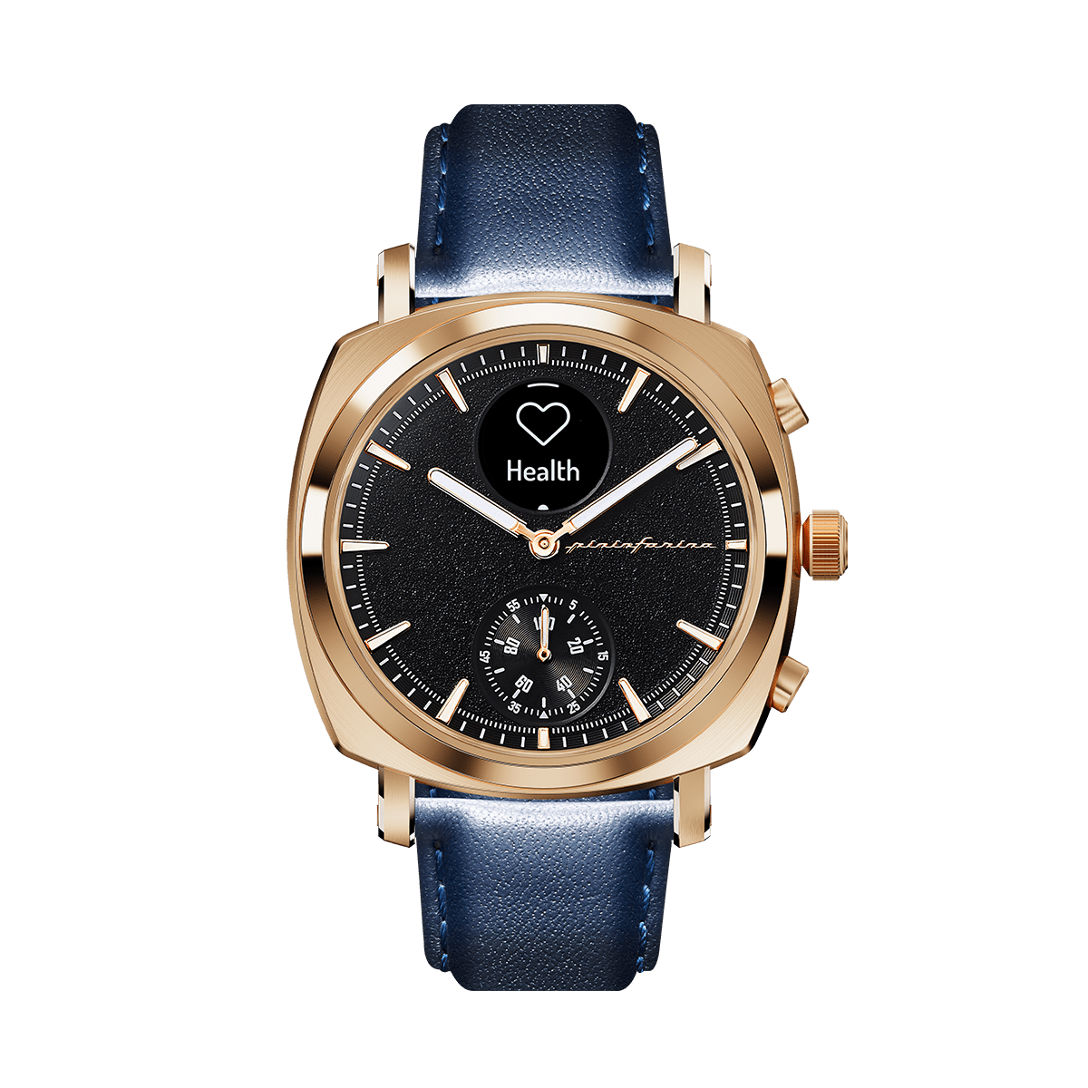 SRG - Genuine Italian Leather 22mm Watch Strap – Dark Blue