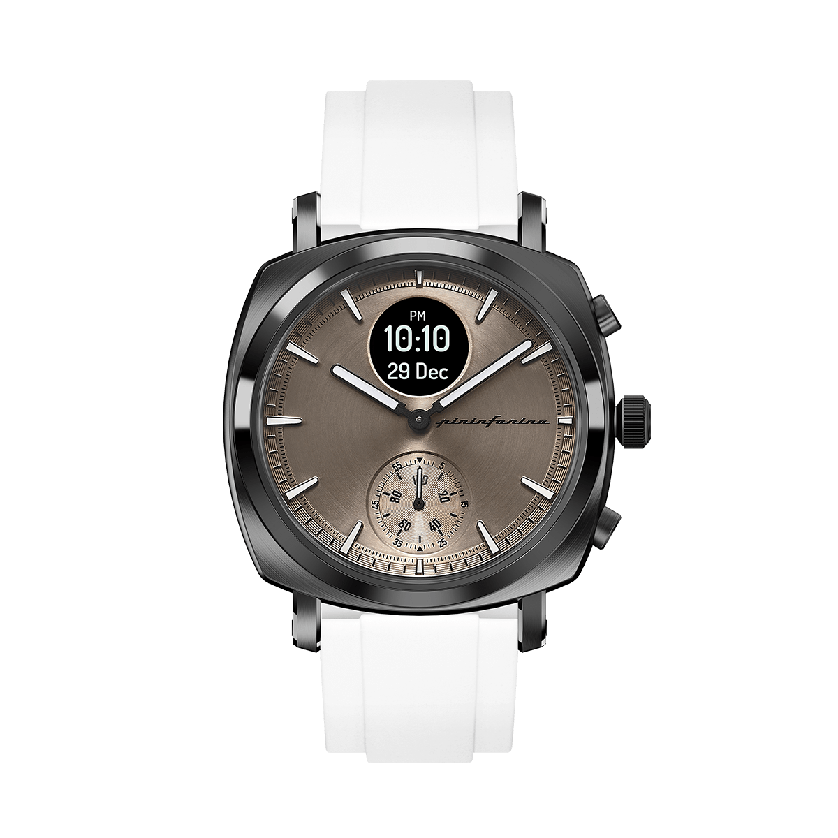 MG - FKM Rubber 22mm Watch Strap - White