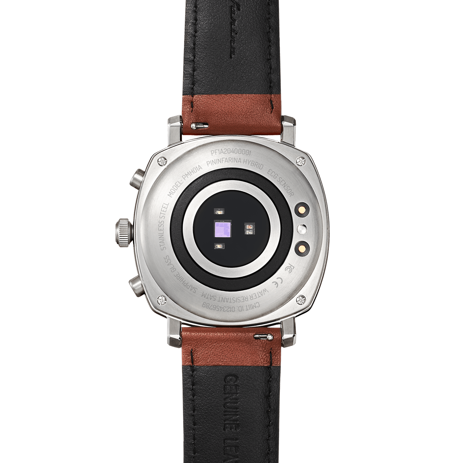 Senso Hybrid - Moonlight Silver - Pininfarina Hybrid Watches