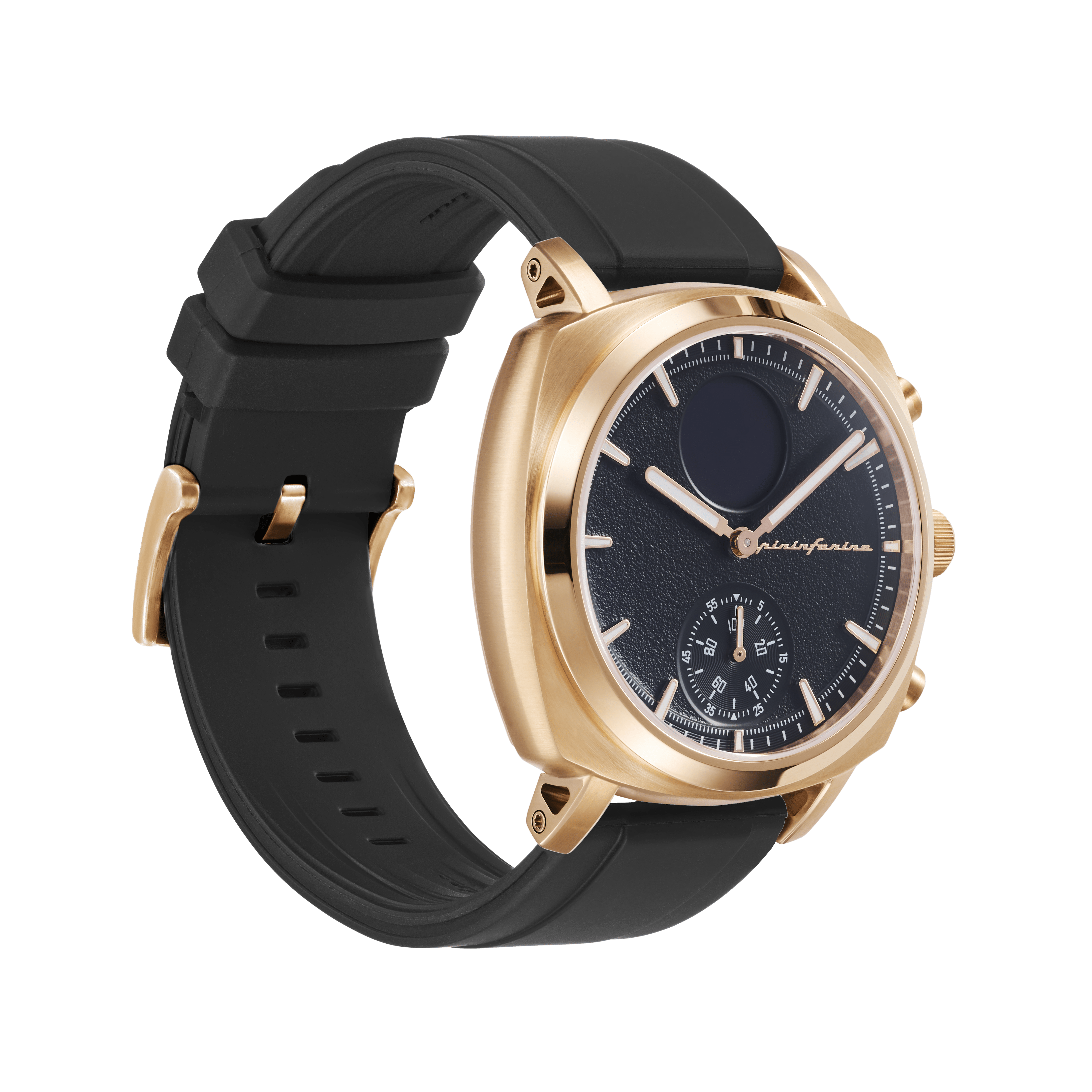 Pininfarina Senso Sport - Sunburst Rose Gold - Pininfarina Hybrid Watches