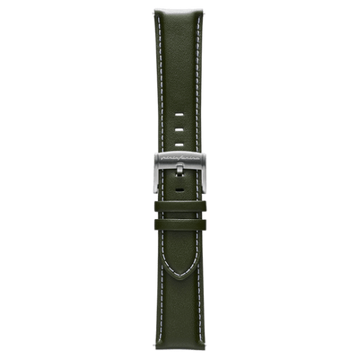 Genuine Italian Leather 22mm Watch Strap – Green